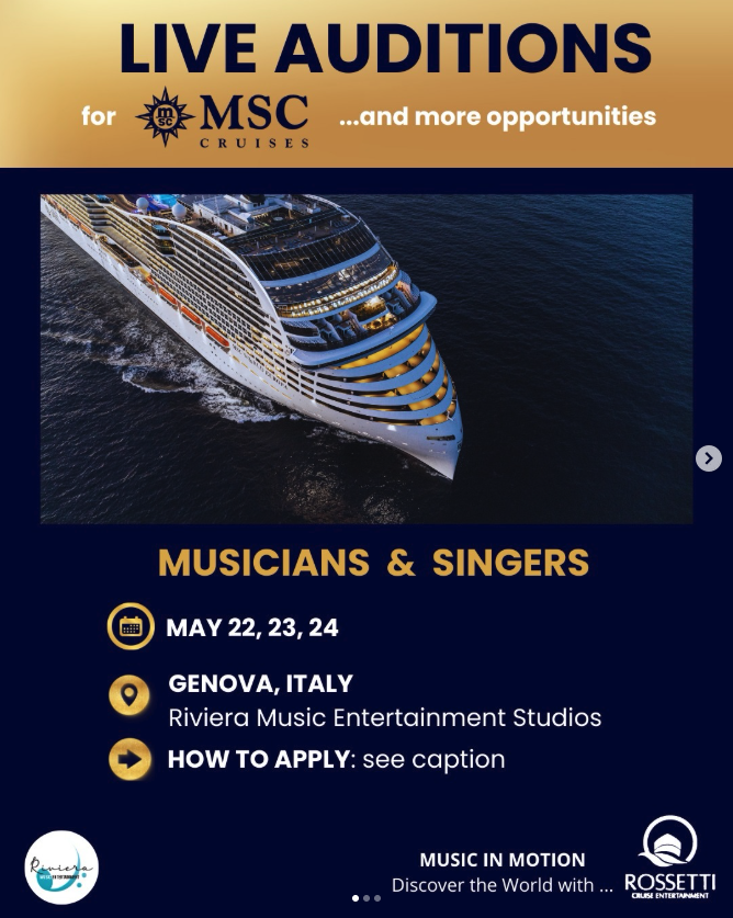 𝗘𝘅𝗰𝗶𝘁𝗶𝗻𝗴 𝗻𝗲𝘄𝘀! 𝗥𝗢𝗦𝗦𝗘𝗧𝗧𝗜 𝗶𝘀 𝗵𝗼𝗹𝗱𝗶𝗻𝗴 LIVE 𝗔𝗨𝗗𝗜𝗧𝗜𝗢𝗡𝗦 𝗶𝗻 𝗚𝗲𝗻𝗼𝘃𝗮, 𝗜𝘁𝗮𝗹𝘆!